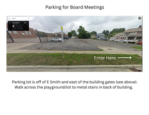 Parking for Board Meetings